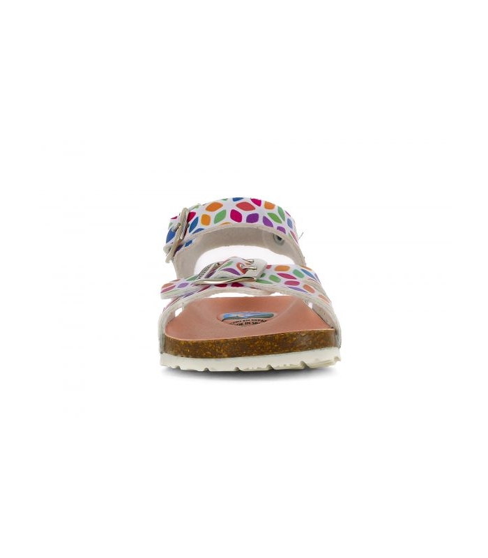 Sandalia bio flores multi Pablosky