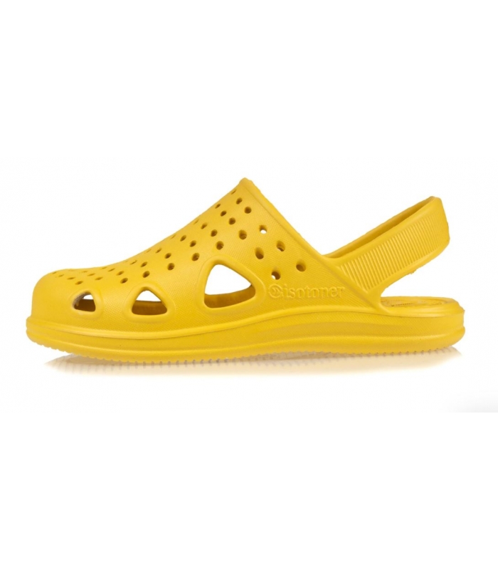 Zueco infantil amarillo Isotoner