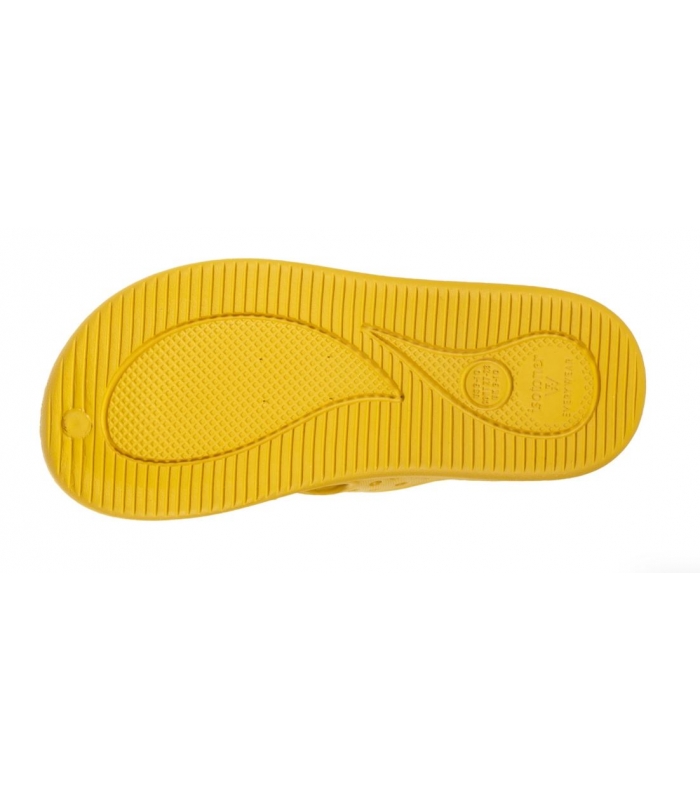 Zueco infantil amarillo Isotoner