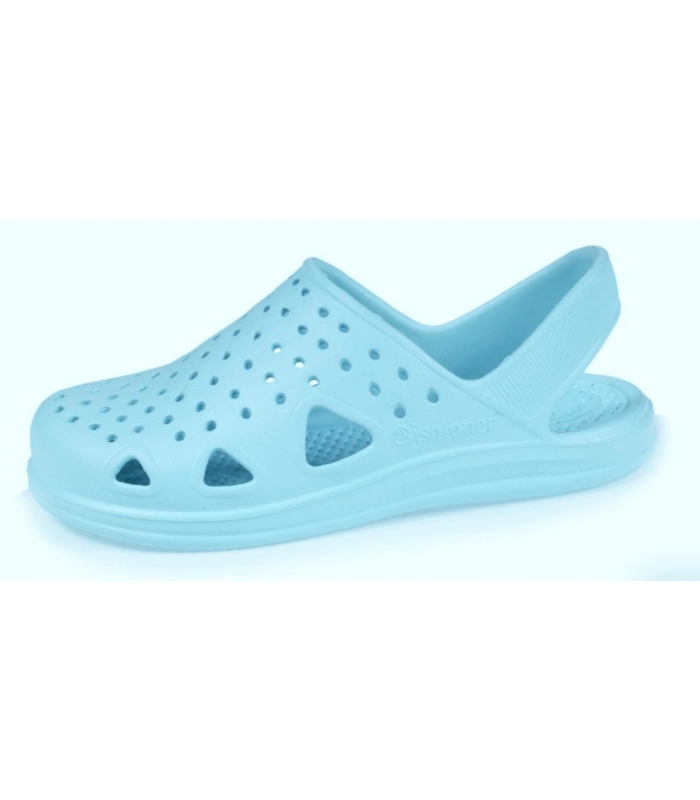 Zueco infantil azul Isotoner