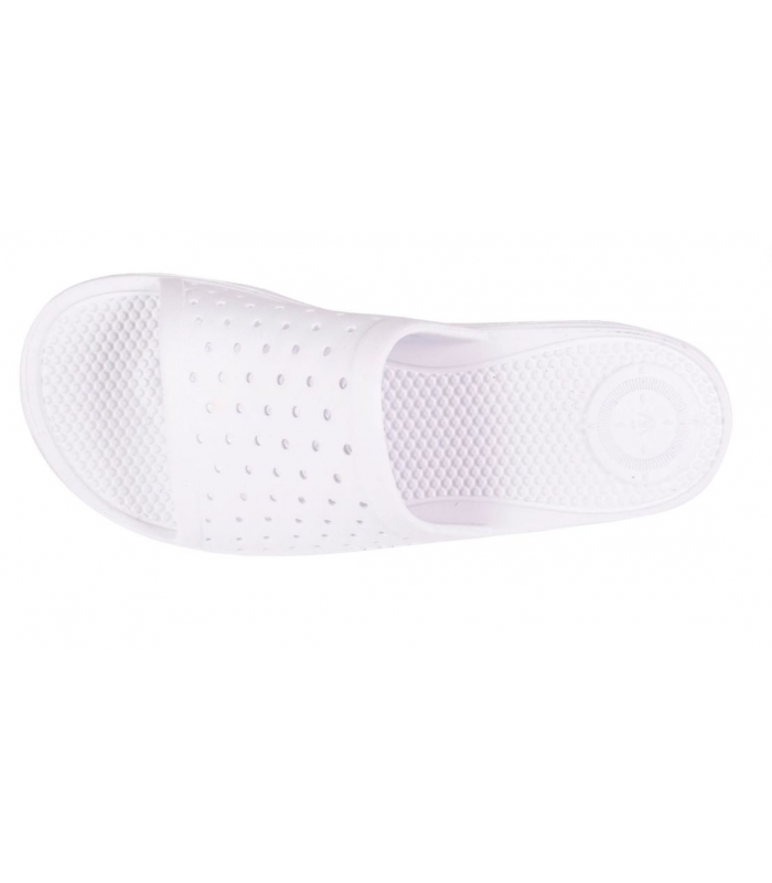 Chanclas blancas caladas Isotoner
