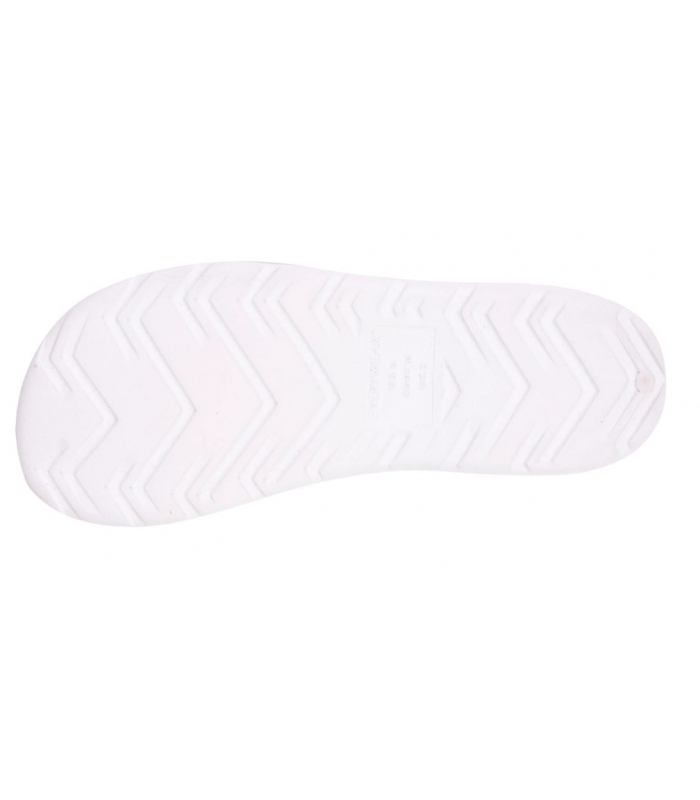 Chanclas blancas caladas Isotoner
