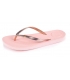 Chanclas rosa-metalizado Isotoner