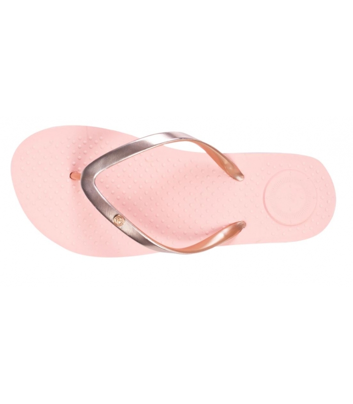 Chanclas rosa-metalizado Isotoner