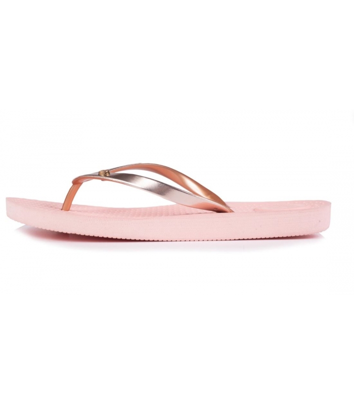 Chanclas rosa-metalizado Isotoner