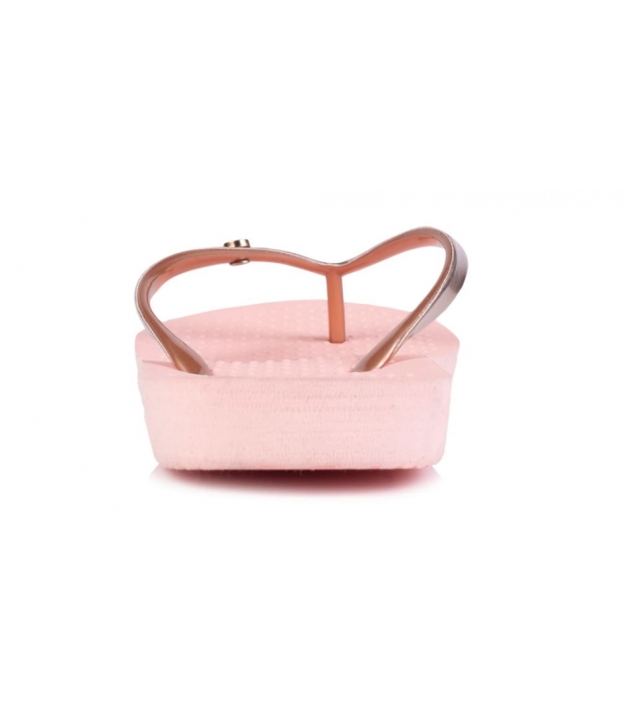 Chanclas rosa-metalizado Isotoner