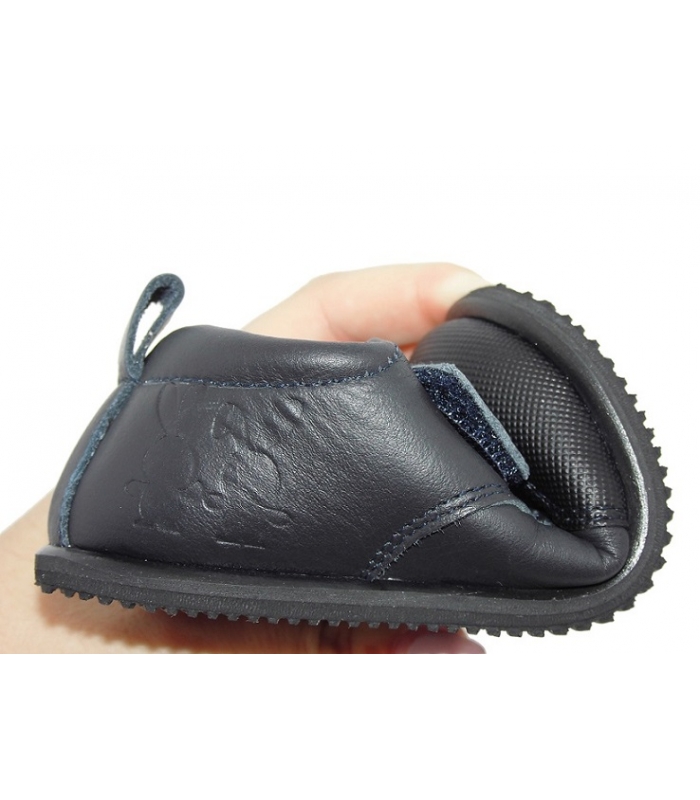 Zapato piel azul marino Condiz