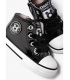Zapatillas de bota charol negro Osito