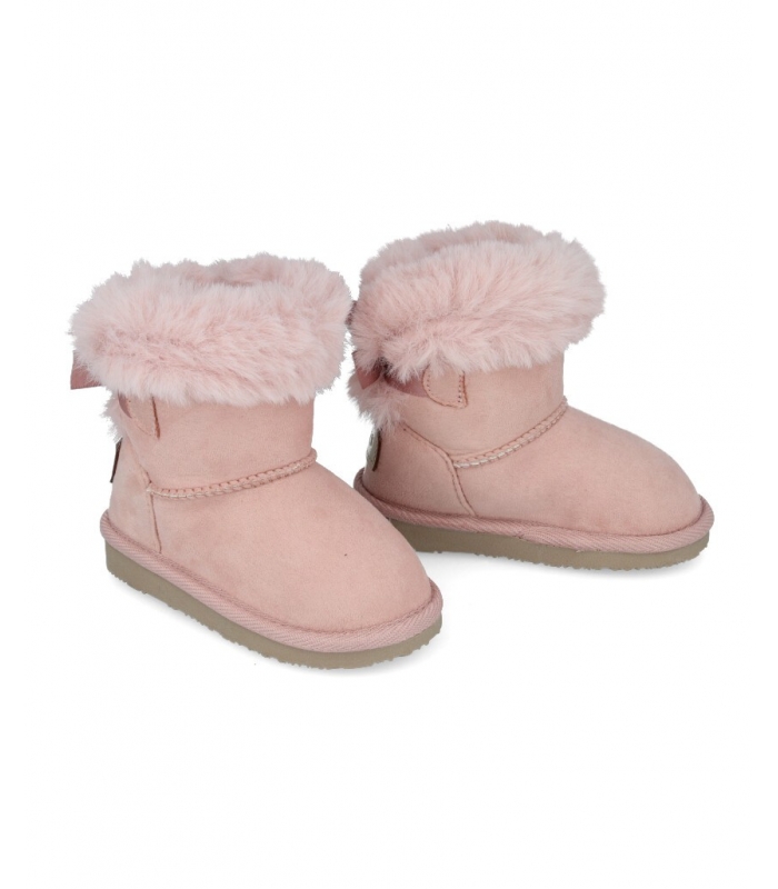 Botas australianas lazo rosa Osito