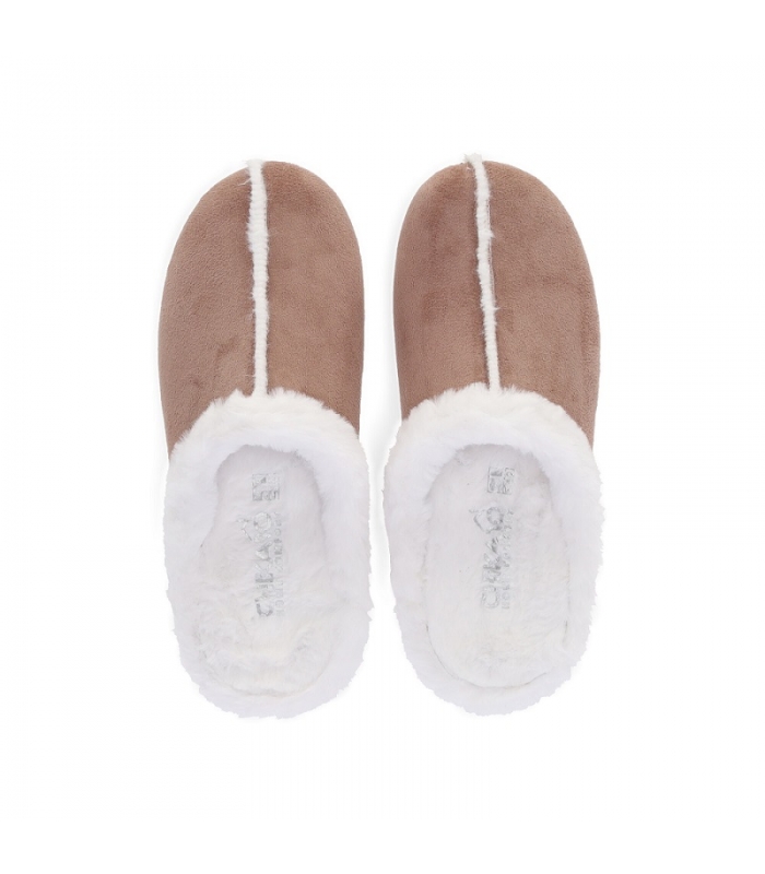 Zapatillas de casa beig Chika10
