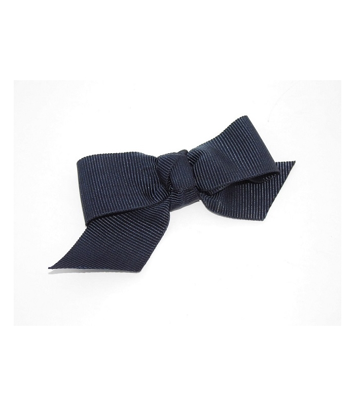 Lazo rayado azul marino