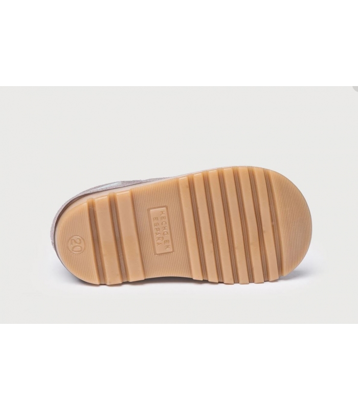 Bota inglesita serraje taupe