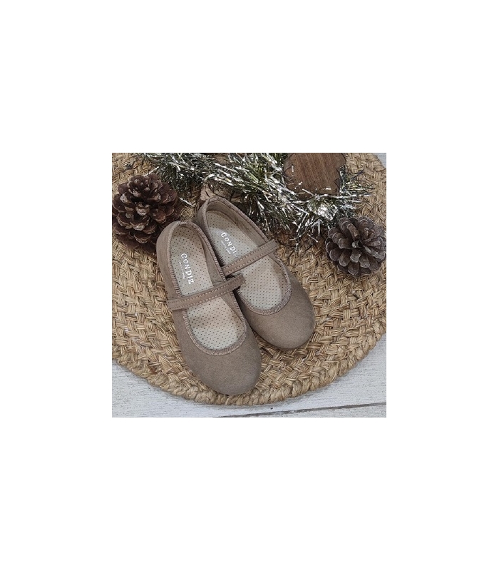 Mercedita ante camel velcro