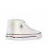 Zapatillas bota polipiel blanco Chika10