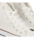 Bota polipiel blanca plataforma Chika10
