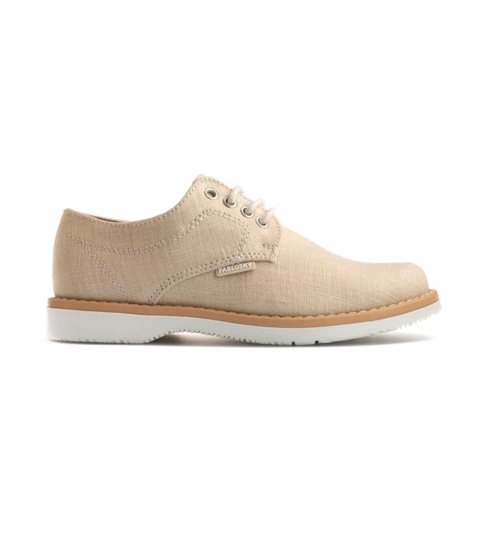 Zapato lino beige Pablosky