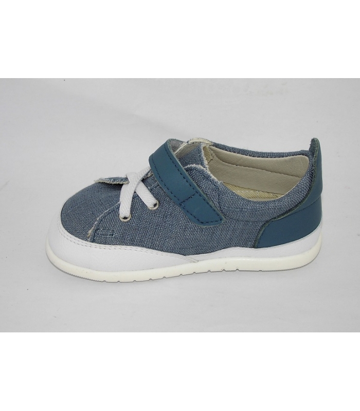 Zapato deportivo lino jeans PIRUFLEX