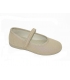 Merceditas metalizado camel Condiz