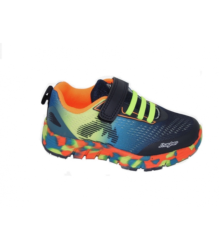 Deportiva marino-fluor J'hayber