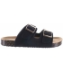 Chanclas dos hebillas negro Isotoner
