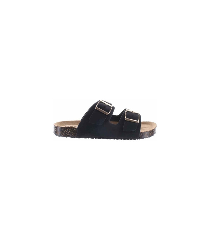 Chanclas dos hebillas negro Isotoner