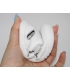 Sandalia microfibra blanco PIRUFLEX