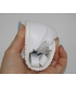 Sandalia tiras piel blanco PIRUFLEX