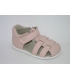 Sandalia tiras piel rosa PIRUFLEX
