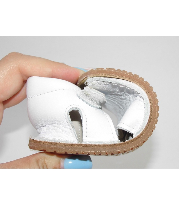 Menorquina piel blanco PIRUFLEX