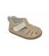 Sandalia piel camel Condiz