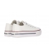 Zapatillas de polipiel blanca con plataforma Chika10