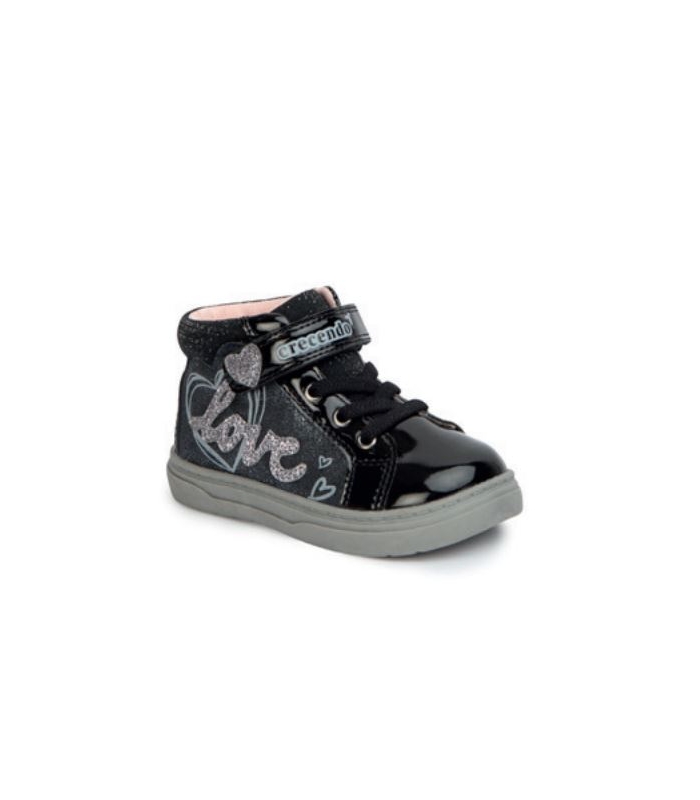 Bota negro love Crecendo