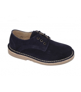 Zapato serraje azul marino ATXA