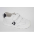 Deportivas micro blanco-marino PIRUFLEX