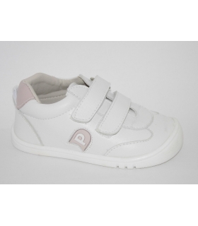 Deportivas micro blanco-rosa PIRUFLEX