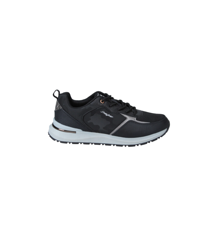 Deportiva mujer combinada en negro J'hayber