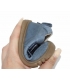 Zapato deportivo piel-serraje azul PIRUFLEX