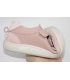 Zapato deportivo piel-serraje rosa PIRUFLEX