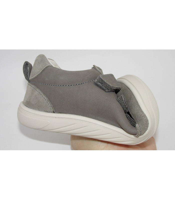 Zapato deportivo piel-serraje taupe PIRUFLEX