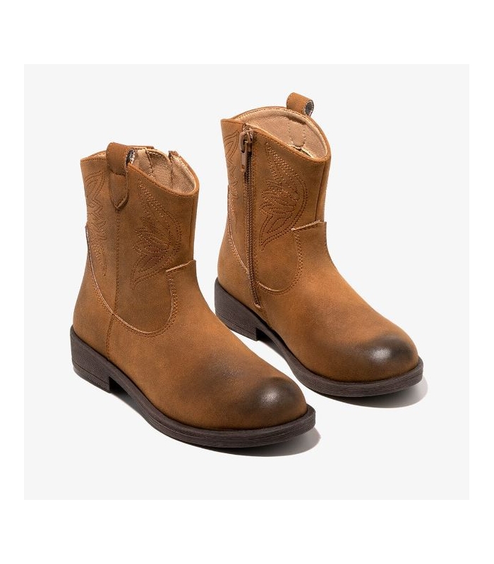 Botines cowboy camel Conguitos