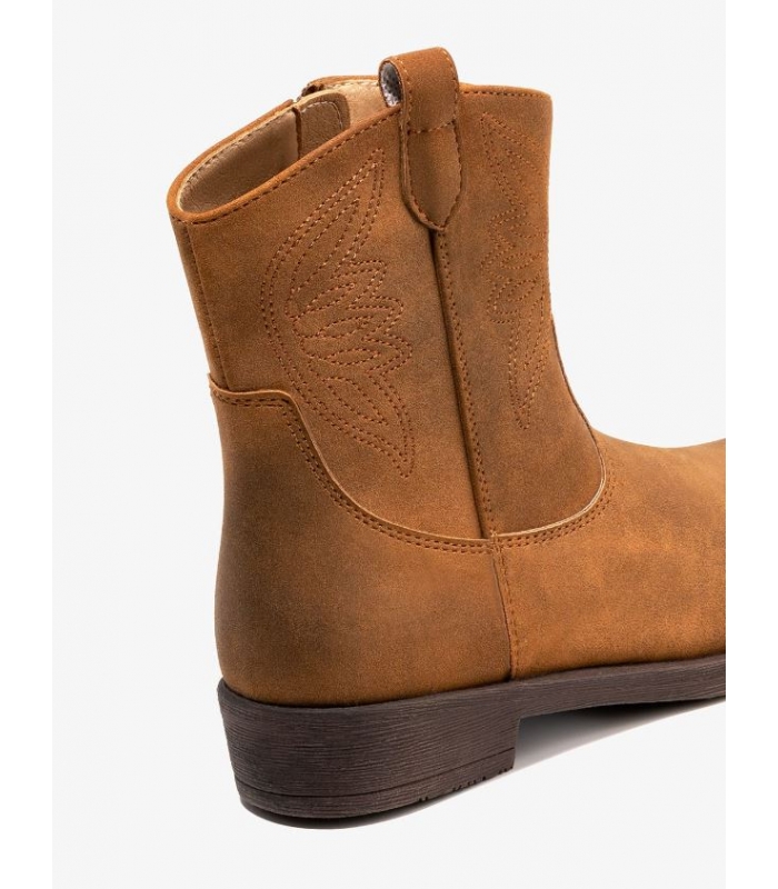 Botines cowboy camel Conguitos
