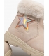 Botines beige estrella/pelo Conguitos