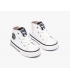 Zapatillas bota polipiel blanco Conguitos