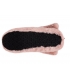 Botas de pelo rosa de casa Isotoner