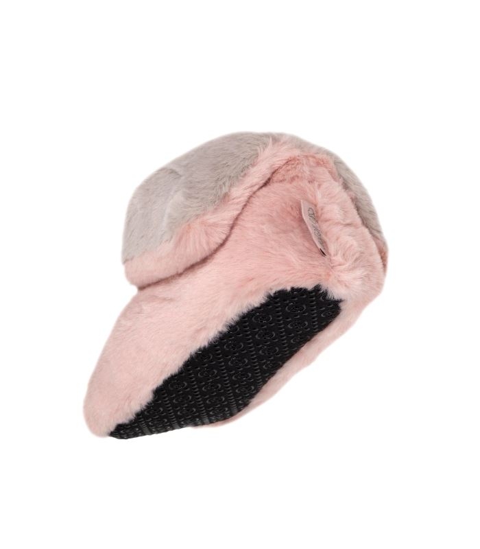 Botas de pelo rosa de casa Isotoner