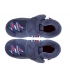 Zapatillas de casa azul marino rayo Isotoner