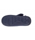 Zapatillas de casa azul marino rayo Isotoner