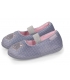 Zapatillas de casa bailarinas gris gato Isotoner