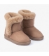 Botas australianas pelo taupe B&W