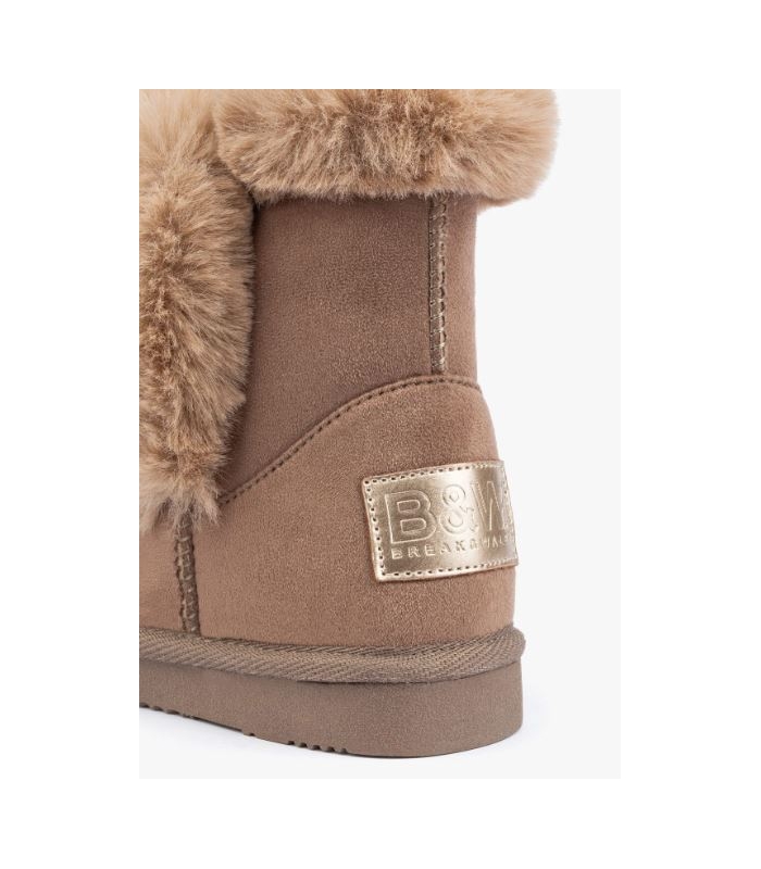 Botas australianas pelo taupe B&W